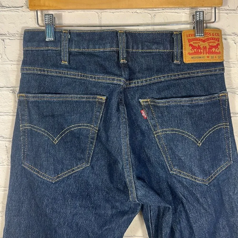 Levi’s Workwear Mens Dark Wash Jeans size W30 L32 Strong Denim‎